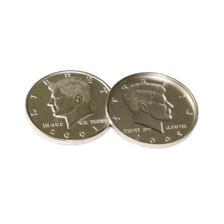 Foto 1 | Foto 1 | Truco Expandido De Metal Con Forma De Moneda Shell Con Forma De Moneda De Medio Dólar - Venta Internacional.