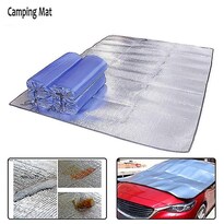 Alfombra De Playa Huoguo Lámina De Aluminio Impermeable Espuma Eva 2 X 2 M - Venta Internacional.