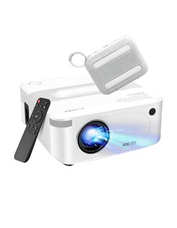 Foto 2 | Foto 2 | Mini Proyector Inteligente X6 Blanco + Bocina Jbl Go 4 Plata Petukita Box