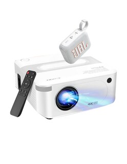 Foto 5 | Foto 5 | Mini Proyector Inteligente X6 Blanco + Bocina Jbl Go 4 Plata Petukita Box