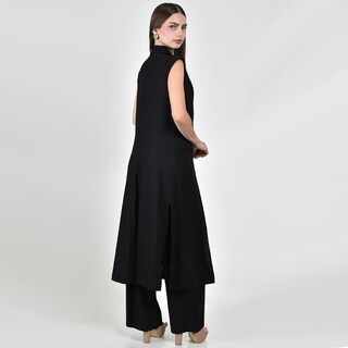 Foto 3 | Foto 3 | Conjunto Roman Fashion Largo De Lino Para Mujer 2 Piezas