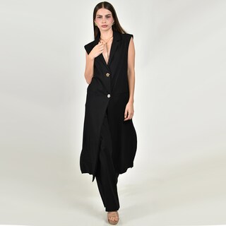 Foto 4 | Foto 4 | Conjunto Roman Fashion Largo De Lino Para Mujer 2 Piezas