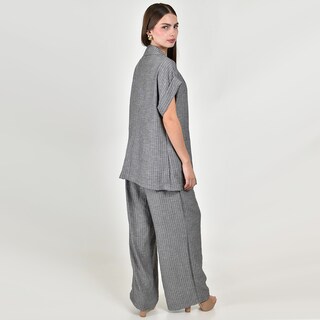 Foto 3 | Foto 3 | Conjunto Roman Fashion A Rayas Para Mujer 2 Piezas