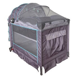 Foto 1 | Foto 1 | Cuna Corral Para Bebé Prinsel Aura Mecedora Con Cambiador