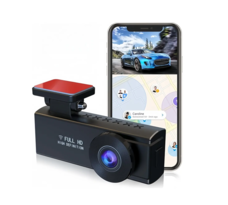 Cámara Fralugio Dash para Auto 2k/1080p Con Wifi Y Pantalla.