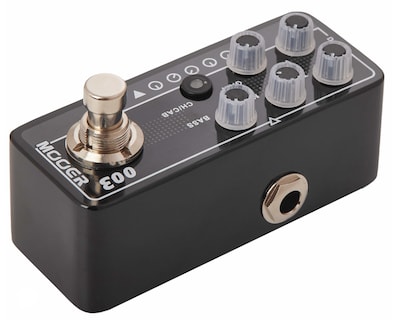 Foto 3 | Foto 3 | Micro Pedal Mooer Power-zone Color Negro De Preamp