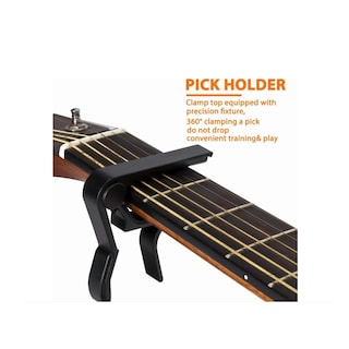 Foto 3 | Foto 3 | Capo para Guitarra Acústica Con 10 Pies color Negro