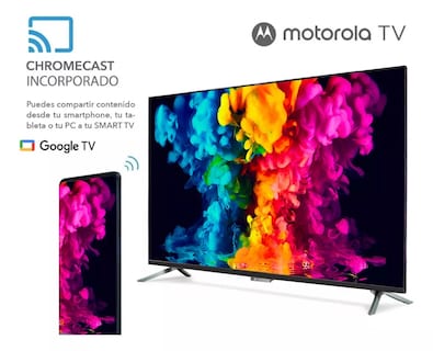 Foto 2 | Foto 2 | Pantalla Smart TV Motorola 2024 Mot43fle11 Dled Google TV Full HD 43'' 110 v/220 V