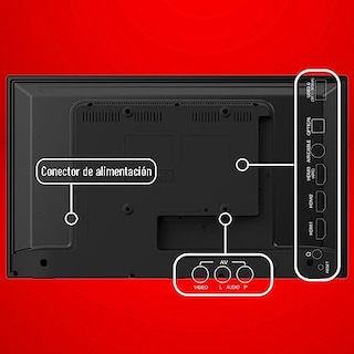 Foto 4 | Foto 4 | Pantalla HD Sharp 2TC32CF2UR color Negro 32'' Smart Roku