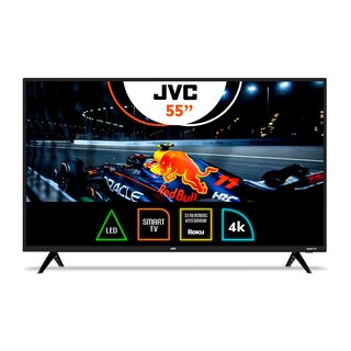 Foto 1 | Foto 1 | Pantalla JVC SI55UR color Negro 55 Pulgadas Led Roku TV 4K Ultra HD