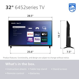 Foto 4 | Foto 4 | Pantalla Philips 32pfl6452/f7 32'''' Class Hd (720p) Smart Led Tv