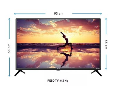 Foto 3 | Foto 3 | Pantalla LED Atvio 40\" HD Roku Tv Atv-40hdr