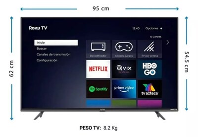 Foto 2 | Foto 2 | Television Atvio 42 Pulgadas Full Hd Roku Tv Led Atv-42fhdr