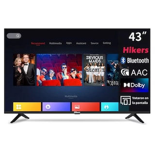 Foto 1 | Foto 1 | Pantalla Smart Tv Hikers 43 Pulgadas Hk43mx01