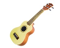 Ukulele Electroacústico Soprano Alvarez RU22SCE-EXP color Amarillo