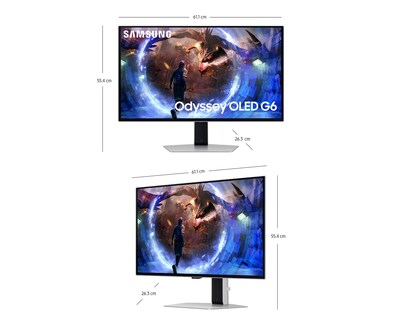 Foto 7 | Foto 7 | Monitor Samsung Gamer Mod Ls27dg600slxzx  Oled G6 360hz