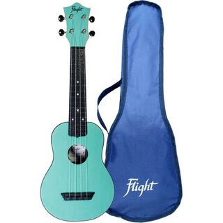 Foto 1 | Foto 1 | Ukulele Acústico Flight Tus35 Soprano con Funda color Azul