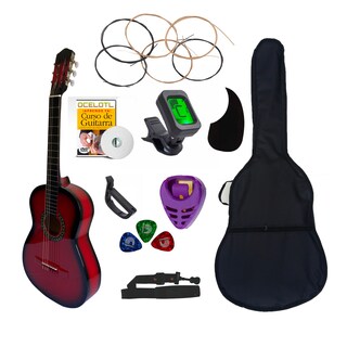 Foto 3 | Foto 3 | Guitarra Clásica Ocelotl CLVitality color Rojo