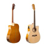 Guitarra Deviser Electroacústica L-806n color Beige