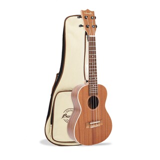 Foto 2 | Foto 2 | Ukelele Concierto de Estudio Bamboo U-23-sapele Cuerpo de Sapele Natural con Funda Incluida