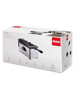 Foto 5 | Foto 5 | Freidora Eléctrica de Acero Inoxidable RCA RC-DF303 color Plata