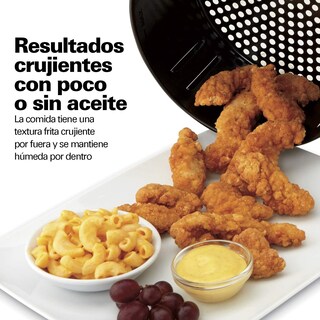 Foto 2 | Foto 2 | Freidora Aire 2.5 Litros 1400w 35050 Hamilton Beach color Negro