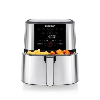 Foto 2 | Foto 2 | Freidora de Aire Chefman RJ38-SQSS-8T2P-D-MX color Plata