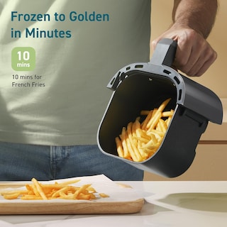 Foto 4 | Foto 4 | Air Fryer Cosori Mini, 2.1 L, 4 En 1, Horneado Y Asado Recalentado, Gris - Venta Internacional.