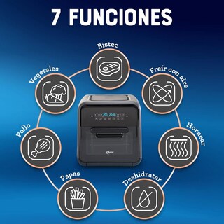 Foto 3 | Foto 3 | Freidora de Aire Oster Negra 10l 120v