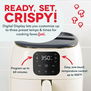 Foto 4 | Foto 4 | Freidora de Aire Oven Dash Tasti-crisp Ceramic 2.6l 1000w - Venta Internacional