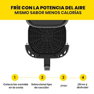 Foto 7 | Foto 7 | Freidora de Aire Chefman Digital de 3.7 l