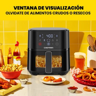 Foto 5 | Foto 5 | Freidora de Aire Chefman Negra de 3.7 L