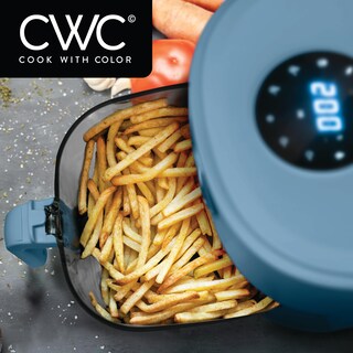 Foto 5 | Foto 5 | Air Fryer Cook With Color, Cesta De Vidrio De 1200 W, 4 L, Apta Para Lavavajillas - Venta Internacional.