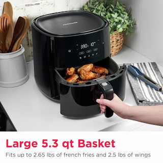 Foto 3 | Foto 3 | Air Fryer Frigidaire 3 En 1, 5.3 L, 5 Recetas Preprogramadas - Venta Internacional.