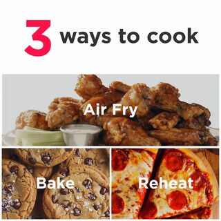 Foto 4 | Foto 4 | Air Fryer Frigidaire 3 En 1, 5.3 L, 5 Recetas Preprogramadas - Venta Internacional.