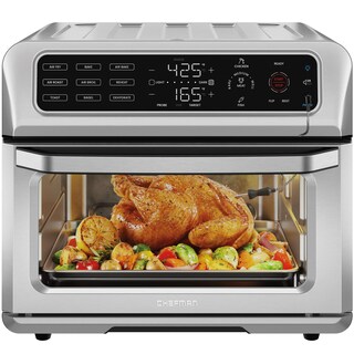 Foto 1 | Foto 1 | Horno Tostador Air Fryer Chefman 20qt de Acero Inoxidable 12 en 1 - Venta Internacional