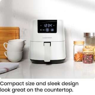 Foto 6 | Foto 6 | Air Fryer Chefman Digital 2 Litros Blanca - Venta Internacional
