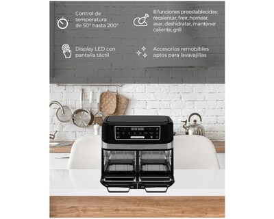 Foto 4 | Foto 4 | Freidora De Aire Dual Zone