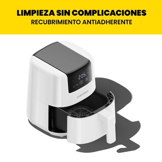 Foto 5 | Foto 5 | Minifreidora de Aire Chefman Digital de 2 Cuartos Blanca