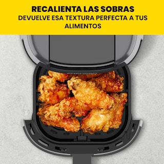 Foto 4 | Foto 4 | Minifreidora de Aire Chefman Digital de 2 Cuartos Gris