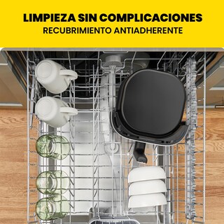 Foto 5 | Foto 5 | Minifreidora de Aire Chefman Digital de 2 Cuartos Gris