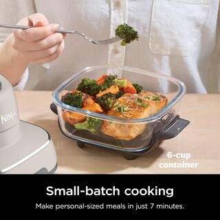 Foto 6 | Foto 6 | Freidora Ninja Crispi de Cooking System 4 Litros y 1,5 Litros Contenedores de Vidrio - Venta Internacional