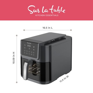 Foto 5 | Foto 5 | Air Fryer Sur La Table Kitchen Essentials, 8 Litros, 1500 W, 5 En 1 - Venta Internacional.