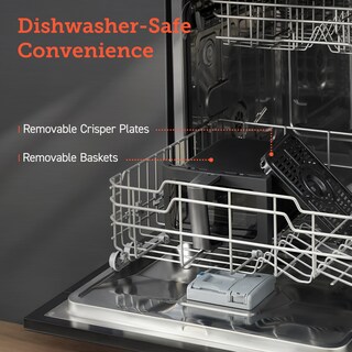 Foto 7 | Foto 7 | Air Fryer Cosori De 9 Cuartos De Galón, 10 En 1, Doble Con Cestas Dobles, 130 Recetas - Venta Internacional.