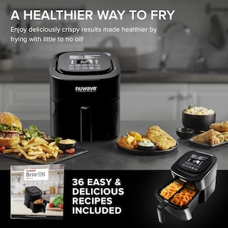 Foto 7 | Foto 7 | Air Fryer Nuwave Brio 8l 1800w 100 Presets - Termómetro Inteligente - Venta Internacional.