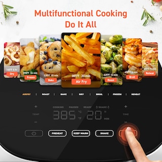 Foto 3 | Foto 3 | Freidora Cosori Air Fryer Pro Le De 5 Cuartos De Galón Con 20 Forros, Color Blanco - Venta Internacional.