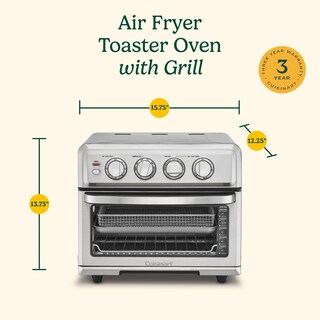 Foto 3 | Foto 3 | Horno Airfryer Cuisinart Toa-70bks con Parrilla Negro 1800 W - Venta Internacional