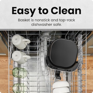 Foto 6 | Foto 6 | Air Fryer Chefman 4 L Tecnología Hi-fry Antiadherente Negro - Venta Internacional
