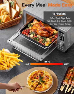 Foto 3 | Foto 3 | Combinación de Horno Tostador Y Freidora Nuwave Bravo Pro Smart 21l - Venta Internacional