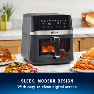 Foto 4 | Foto 4 | Air Fryer Oster Digital 10 Ajustes Preestablecidos Negro - Venta Internacional